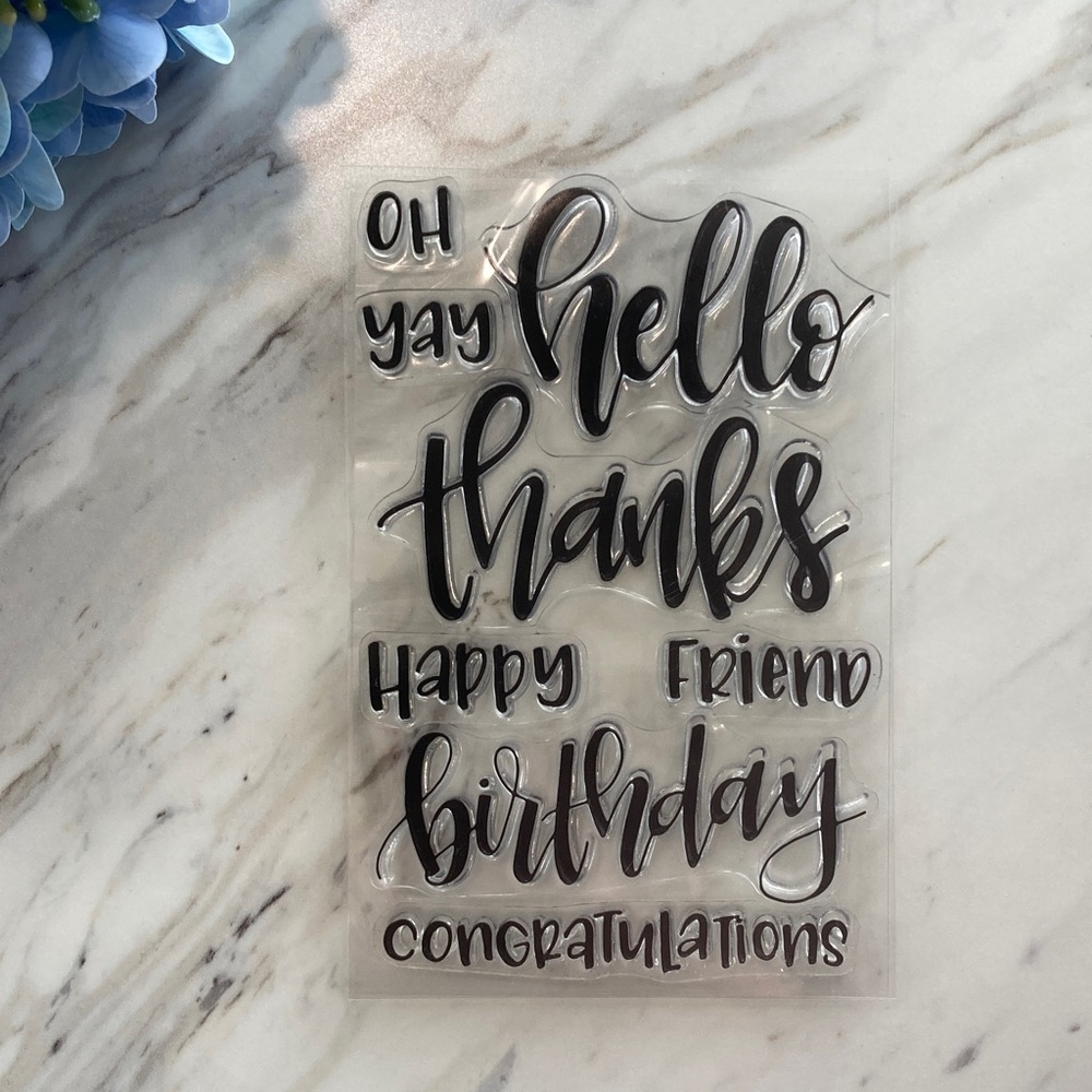 Ranger Letter It Stamp Set Words